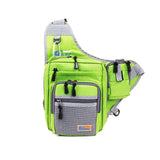 3 Colors Waist Fishing Tackle Bag Waterproof Outdoor Fishing Reel Lure Tackle Bagpack 32*39*12CM