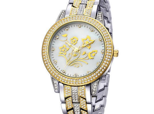 BELBI Jewelry Ladies Wrist Watches Top Luxury Elegant Diamond Women Wristwatches Waterproof Quartz Battery Clock Female Brand