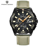 Top  DESIGN Men's Military  Waterproof  Brand Luxury Watch Men