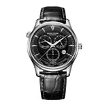 Reef Tiger Top Brand Luxury Watches Waterproof Automatic Mechanical Men Watches Brown Leather Strap Relogio Masculino