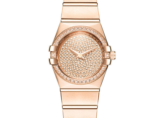 New Rose Gold Watches Woman Quartz Watch Ladies Dress Watch Steel Bracelet Waterproof Table Top Brand Luxury Relogio Feminino