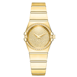 New Rose Gold Watches Woman Quartz Watch Ladies Dress Watch Steel Bracelet Waterproof Table Top Brand Luxury Relogio Feminino