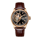 Reef Tiger/RT Dress Men Watch Blue Tourbillon Watches Top Brand Luxury Automatic Mechanical Watch Relogio Masculino RGA1639