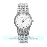 50pcs/lot RE105 luxury crystal women stainless steel watch high quality crystal quartz casual lady watch wholesale wristwatches