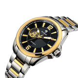 Men Luxury Classic Watch Automatic Mechanical Watches Mens Business Golden Watch RUIMAS Top Brand Male Clocks Relogio Masculino